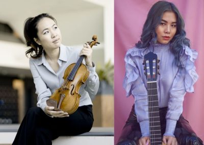 JIJI, guitar; Danbi Um, violin